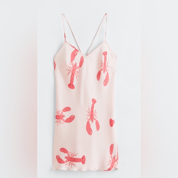 H&M Other - H&M lobster satin Nightgown dress